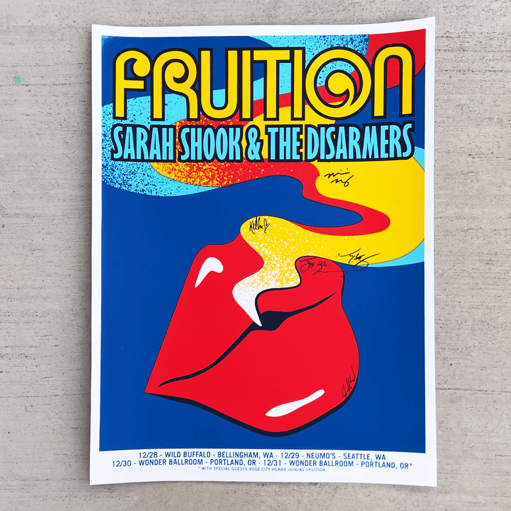 Signed 2023 New Year Show Poster