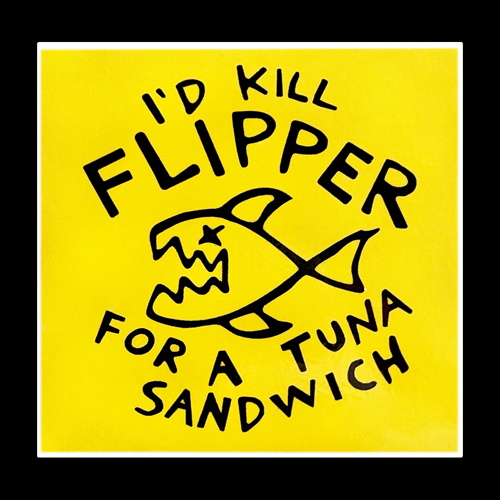 Flipper Tuna Sandwich Sticker
