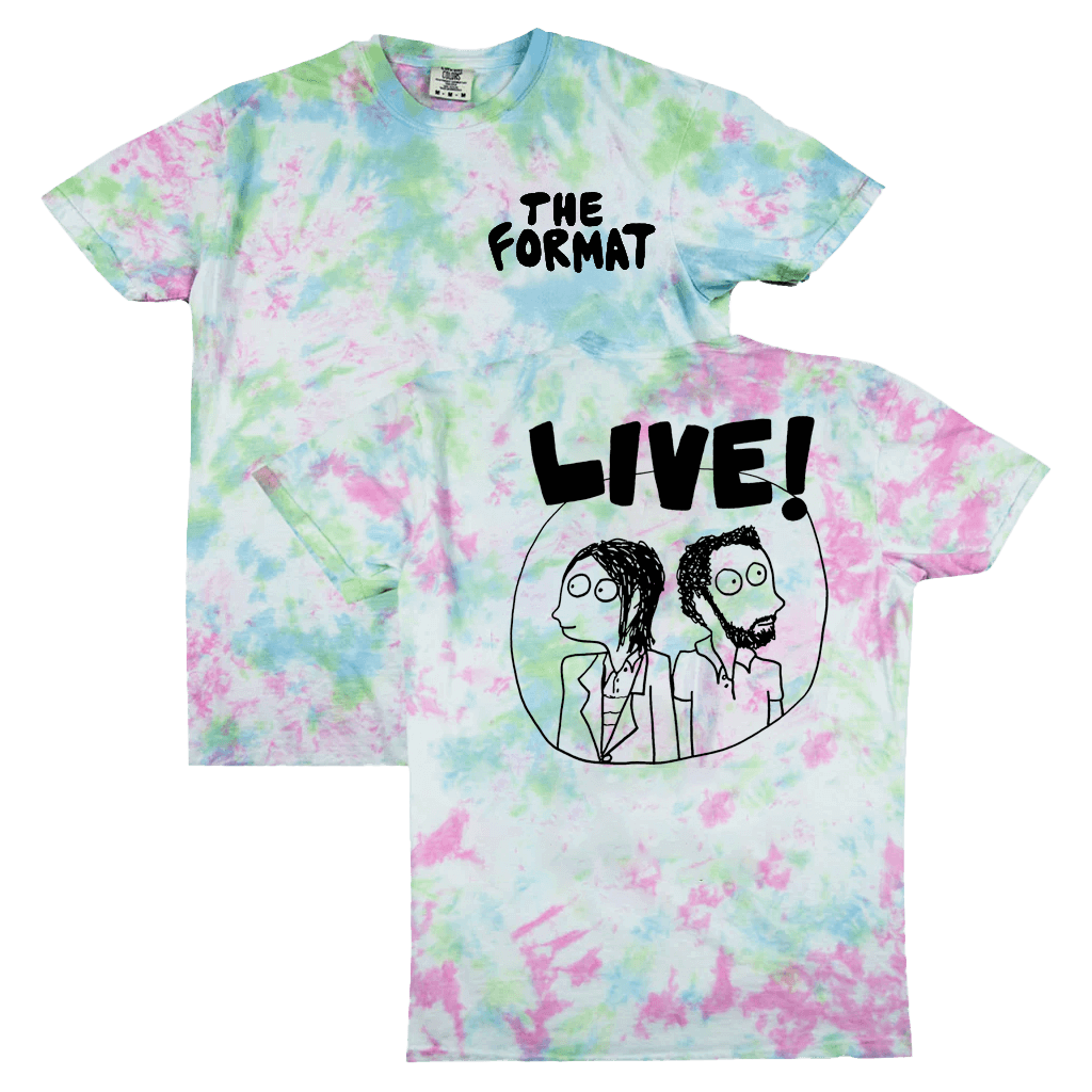 Cartoon Tie Dye T-Shirt