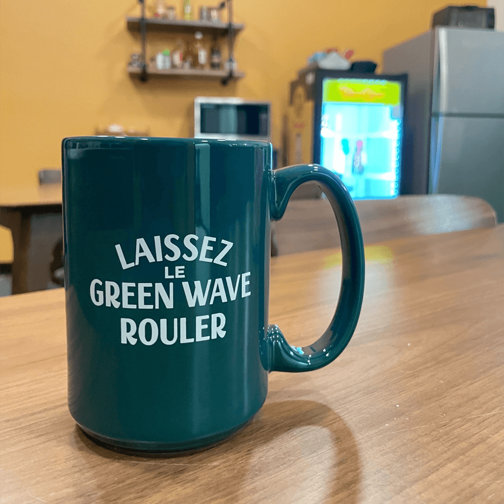 Green Wave Coffee Mug