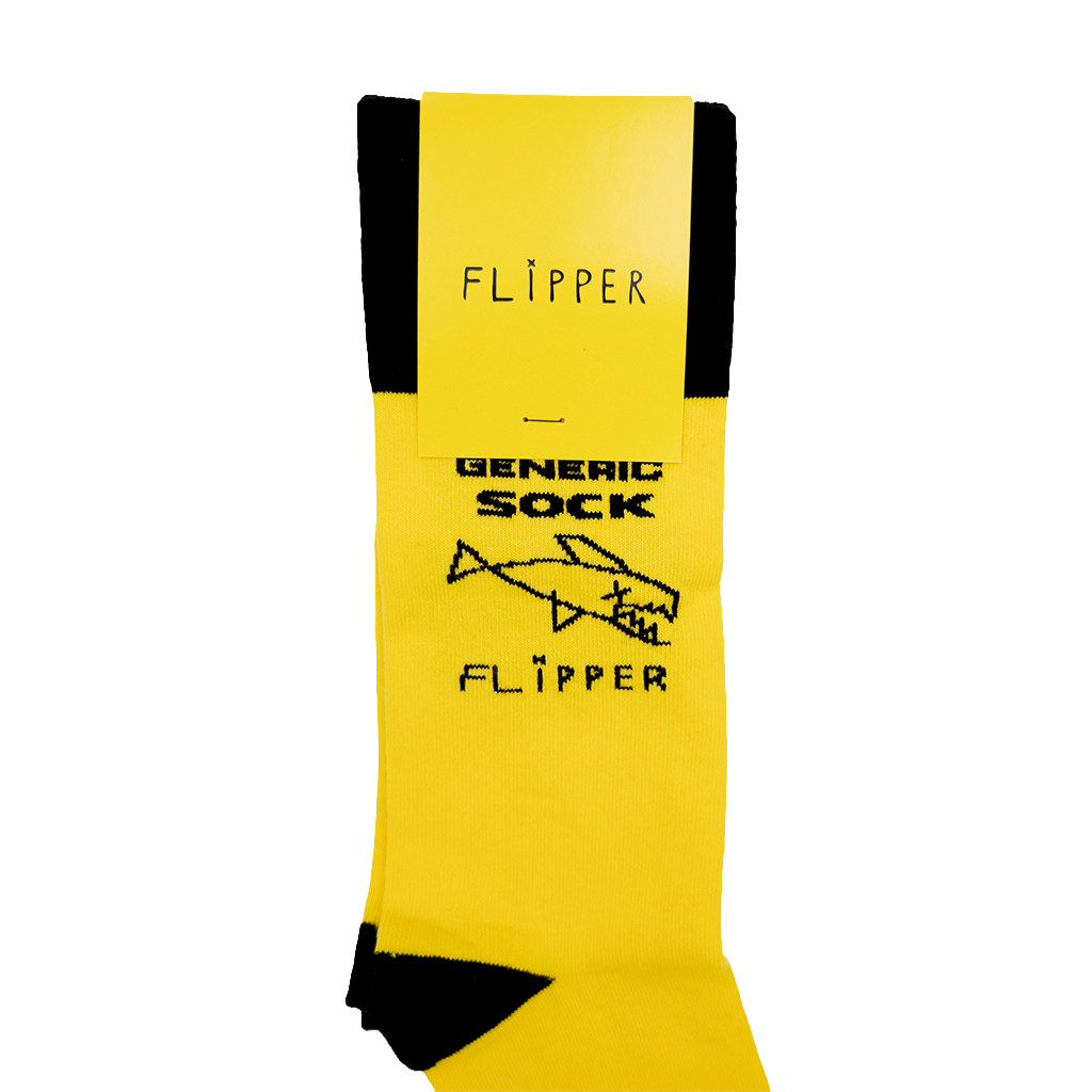 Fish - Yellow & Black Socks