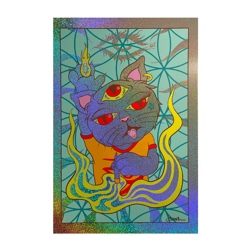 Jermaine Rogers - Holo Sparkle Foil Poster