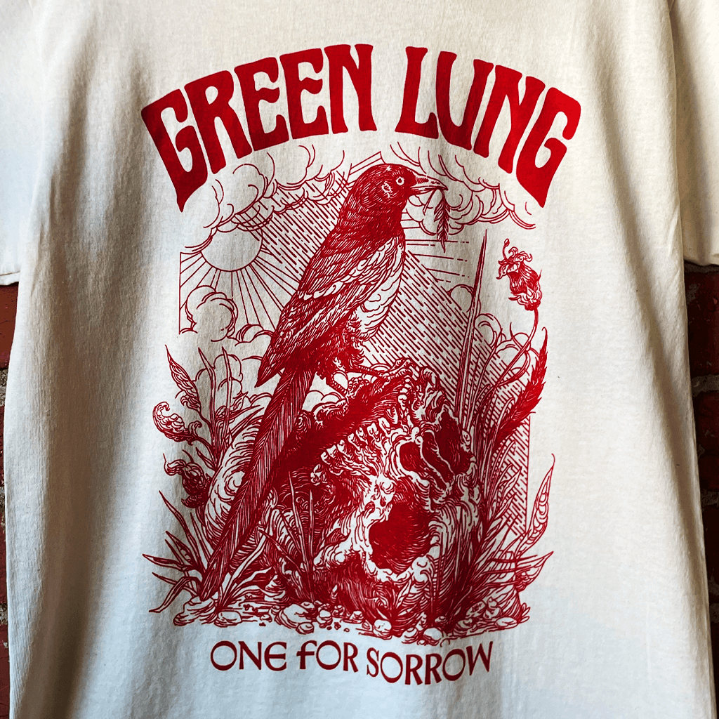 One for Sorrow Natural T-Shirt