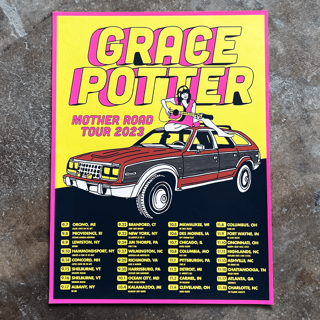 Mother Road Tour Poster