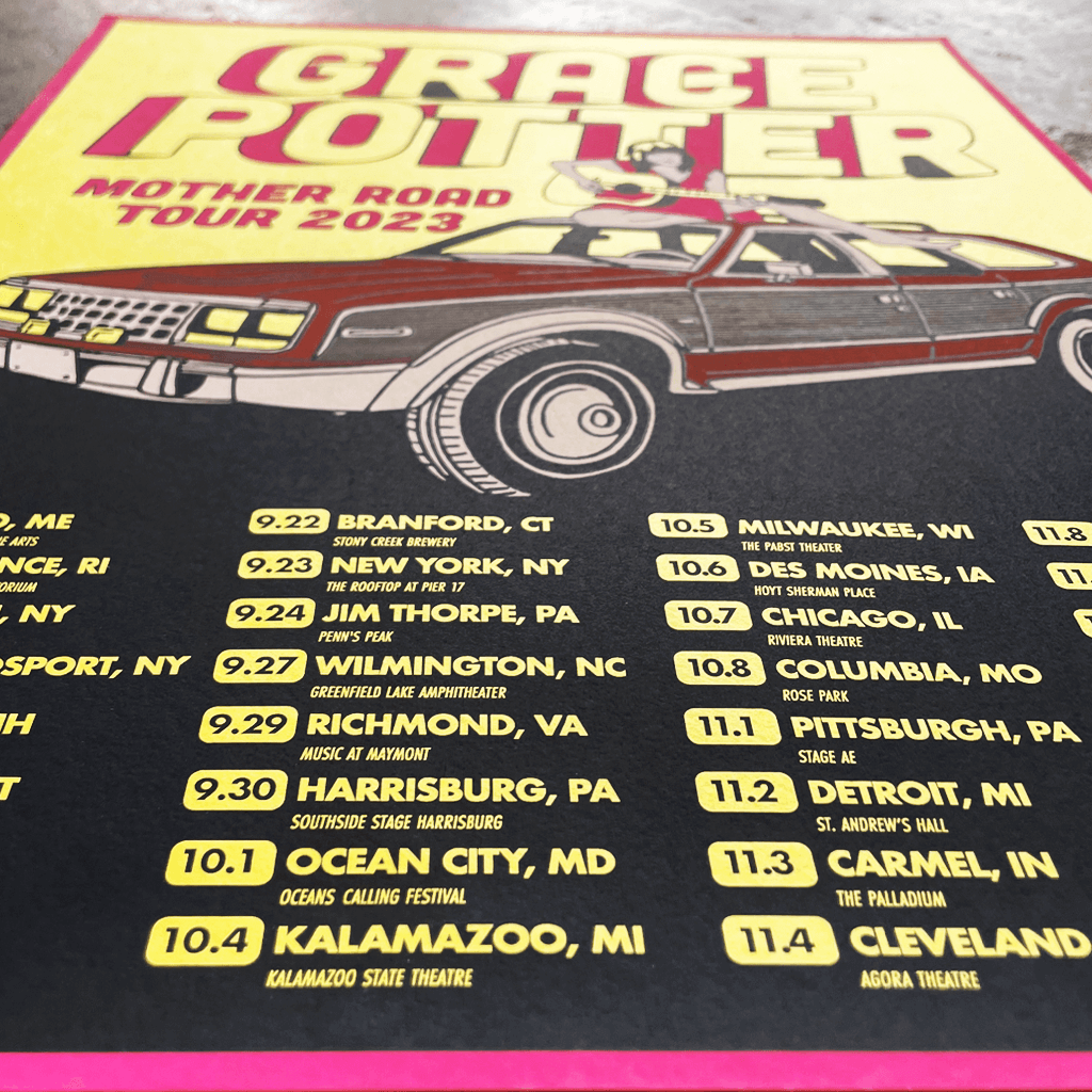 Mother Road Tour Poster