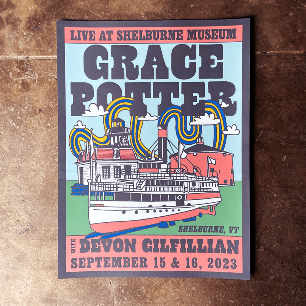 Live At Shelburne Museum 2023 Poster