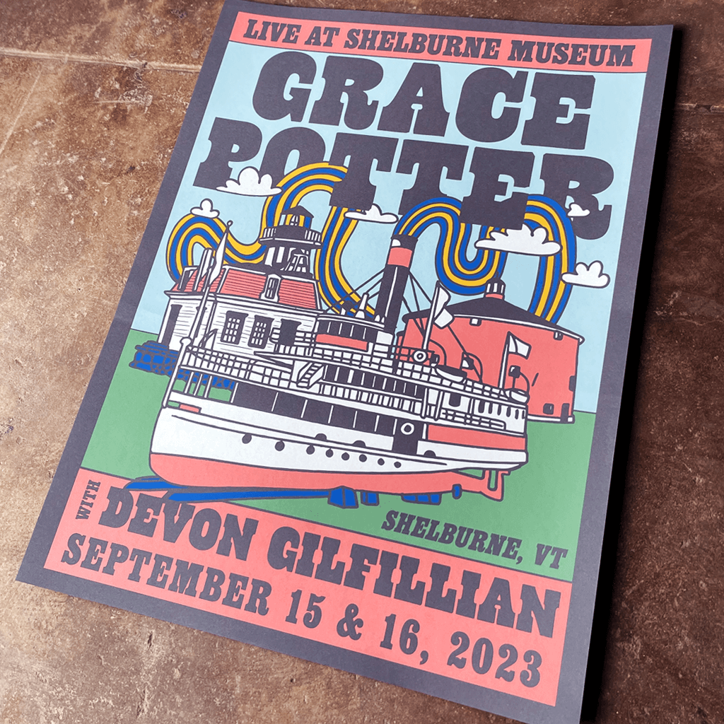 Live At Shelburne Museum 2023 Poster