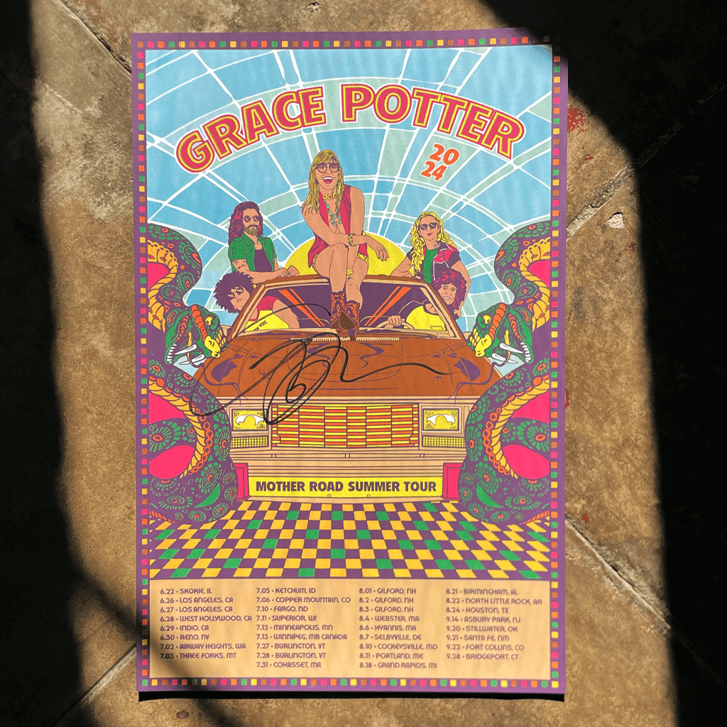 Signed 2024 Summer Tour Poster
