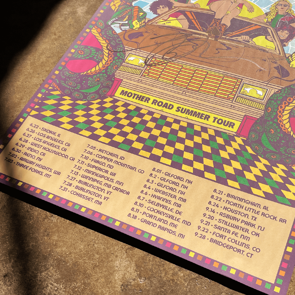 Signed 2024 Summer Tour Poster