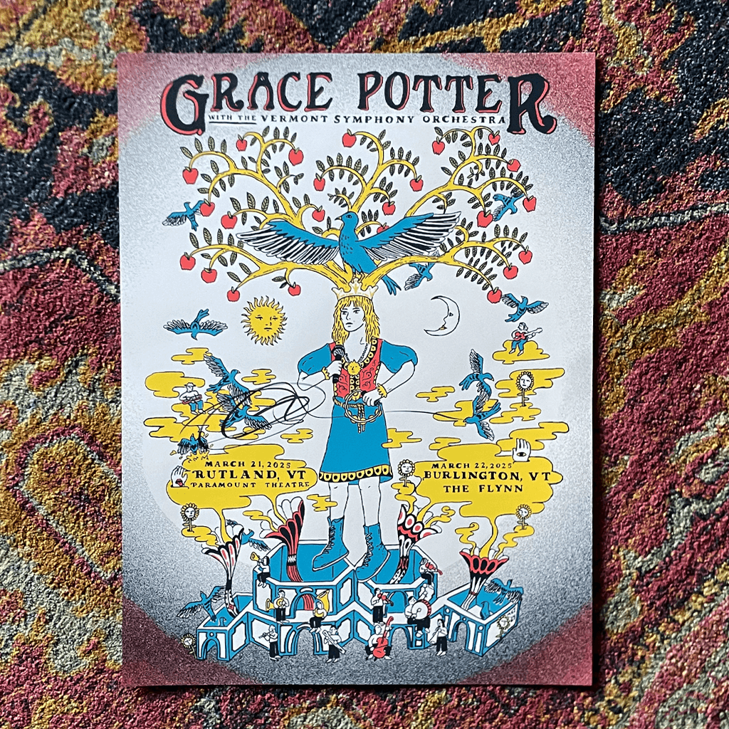 Signed VSO and Grace Potter Poster