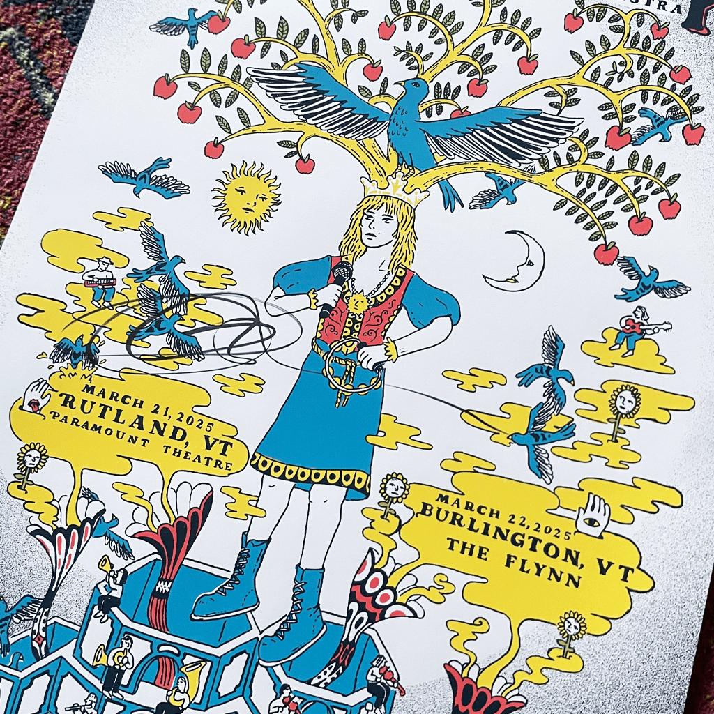 Signed VSO and Grace Potter Poster