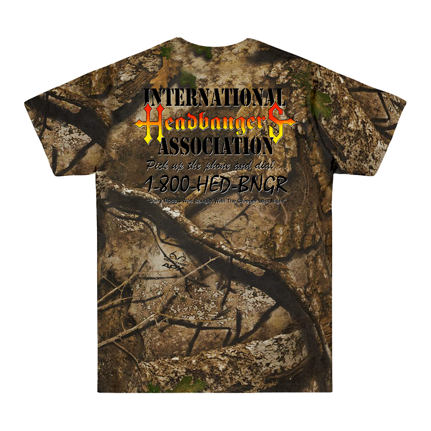 Camo Creeper Crew Tee