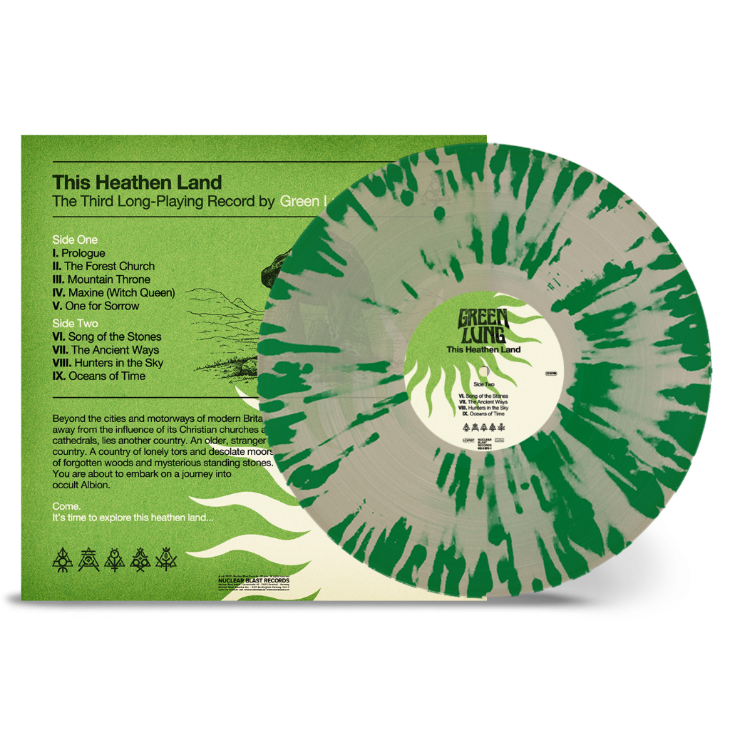 This Heathen Land Natural/Green Splatter Vinyl