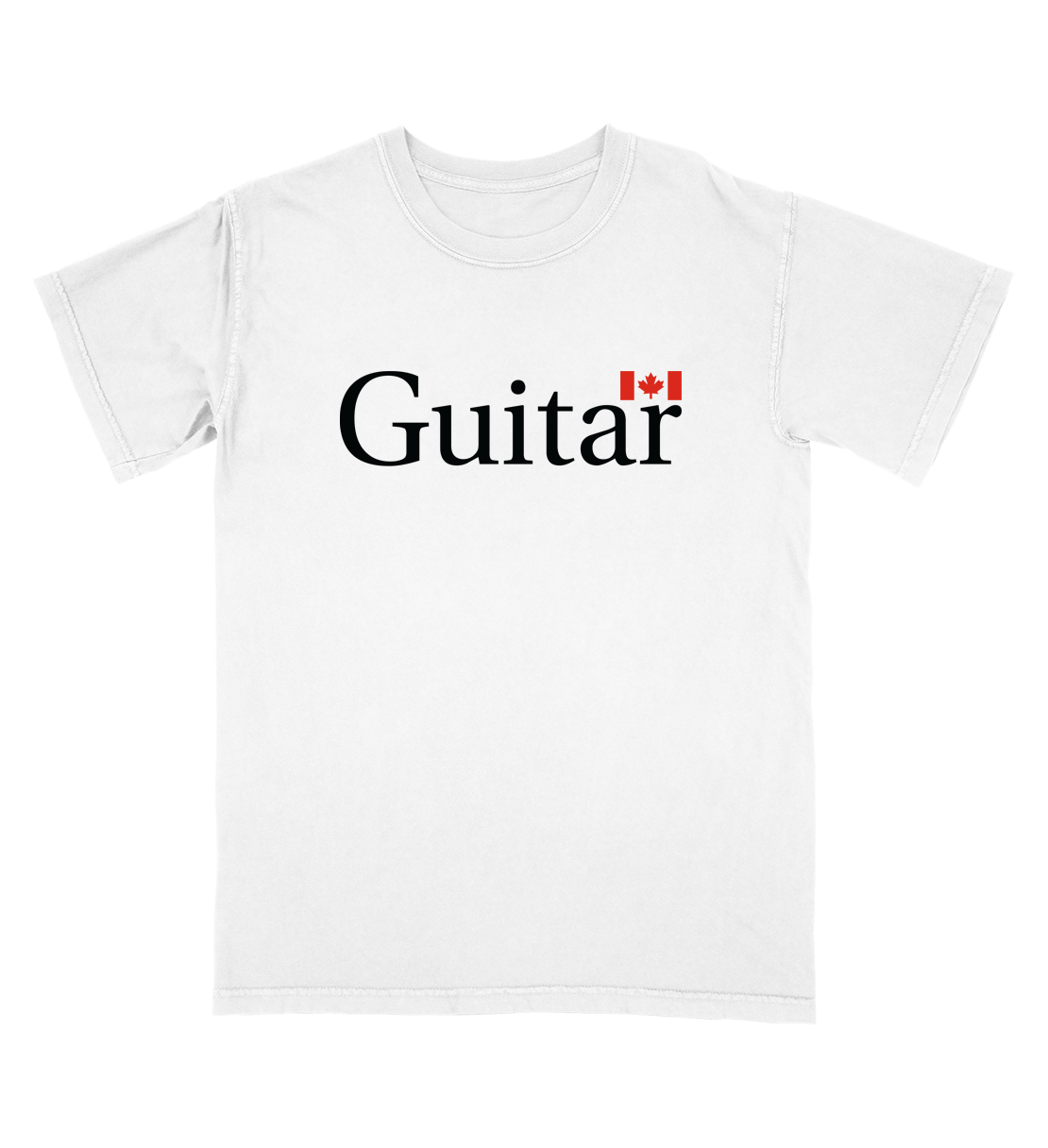 Guitar White T-Shirt