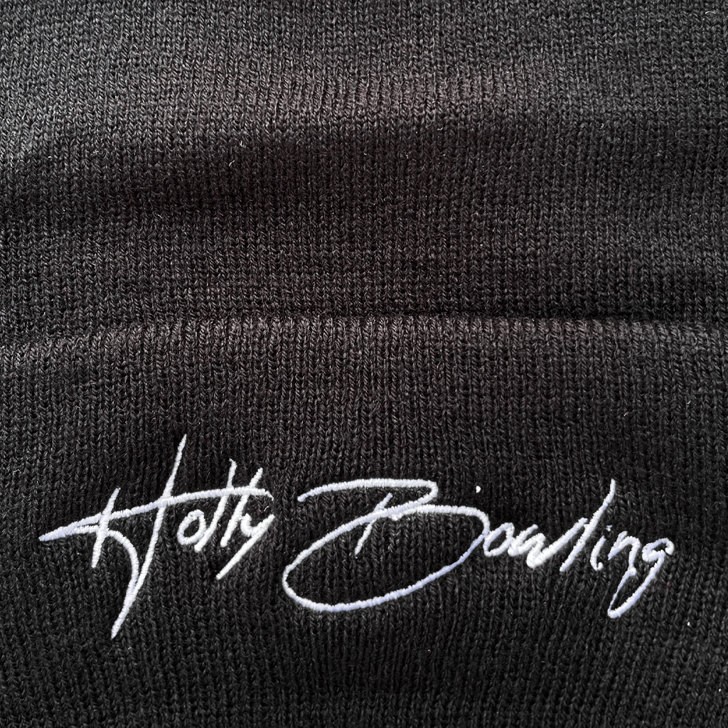 Embroidered Beanie