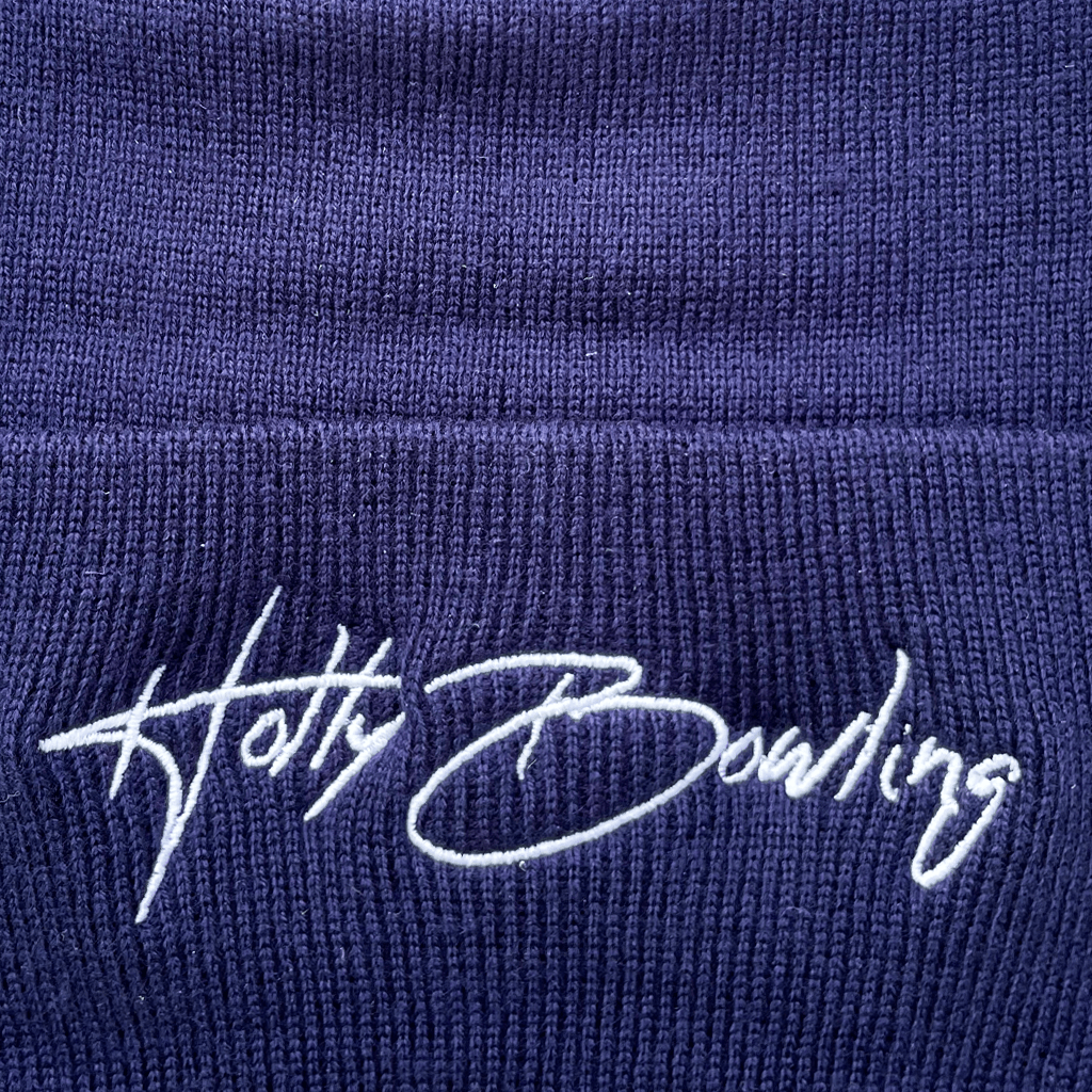 Embroidered Beanie
