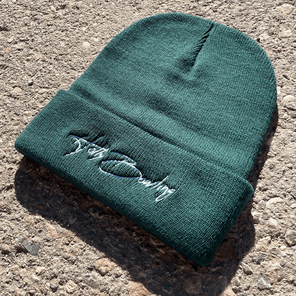 Embroidered Beanie