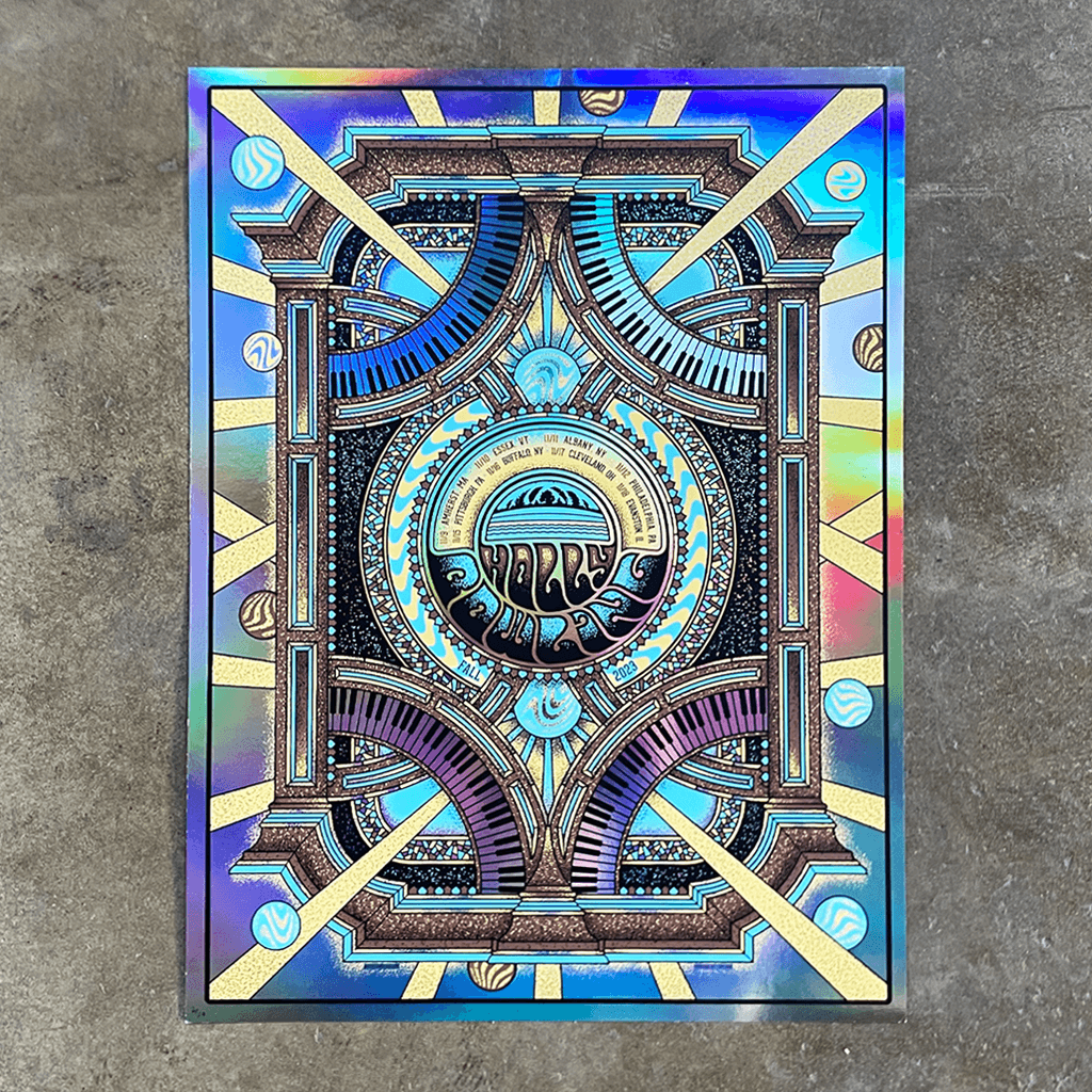 Fall 2023 Foil Tour Poster