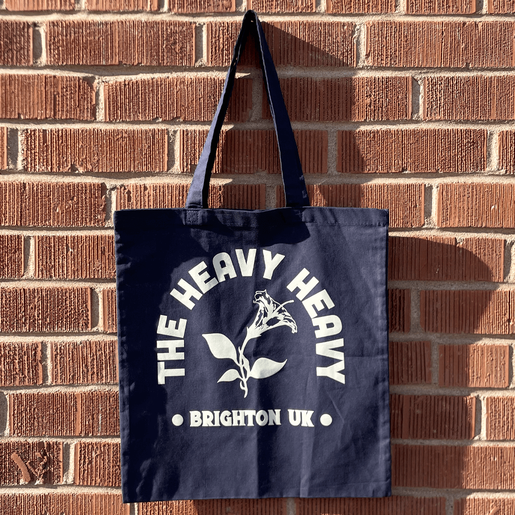 Arch Flower Navy Tote