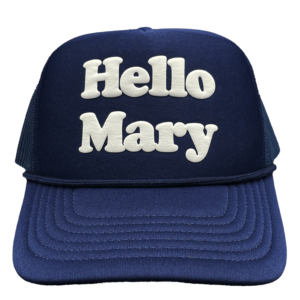 Puff Ink Navy Truck Hat