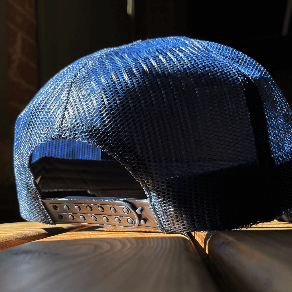 Puff Ink Navy Truck Hat