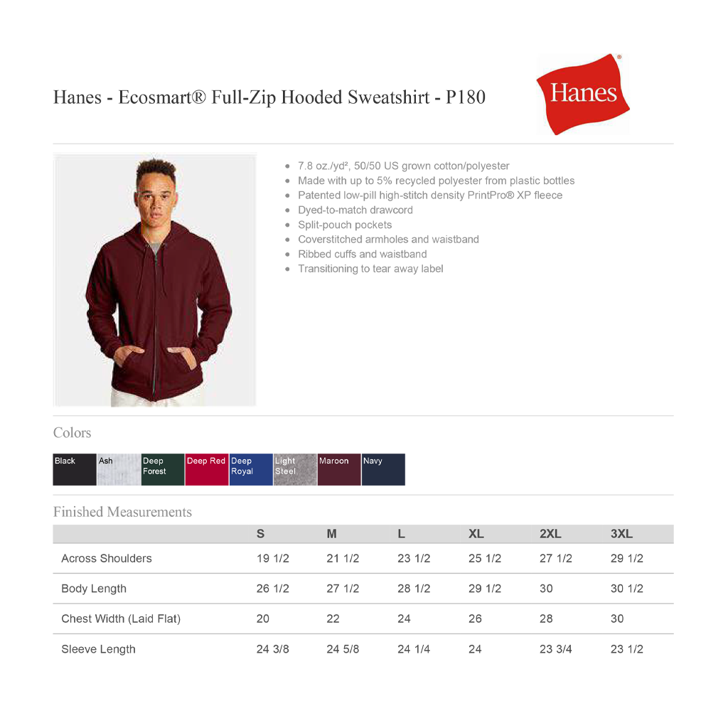 Skullflower Black Zip Hoodie