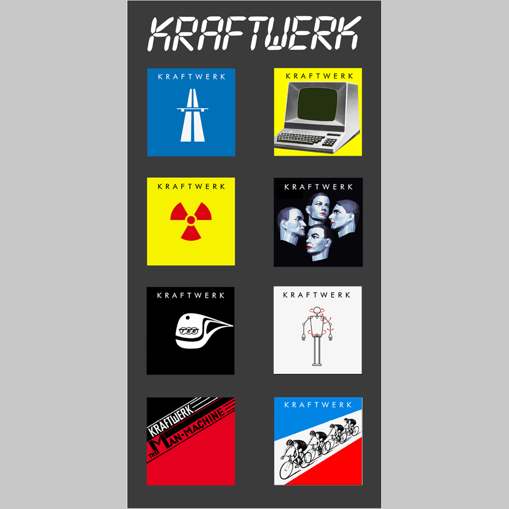 Kraftwerk Pin Set