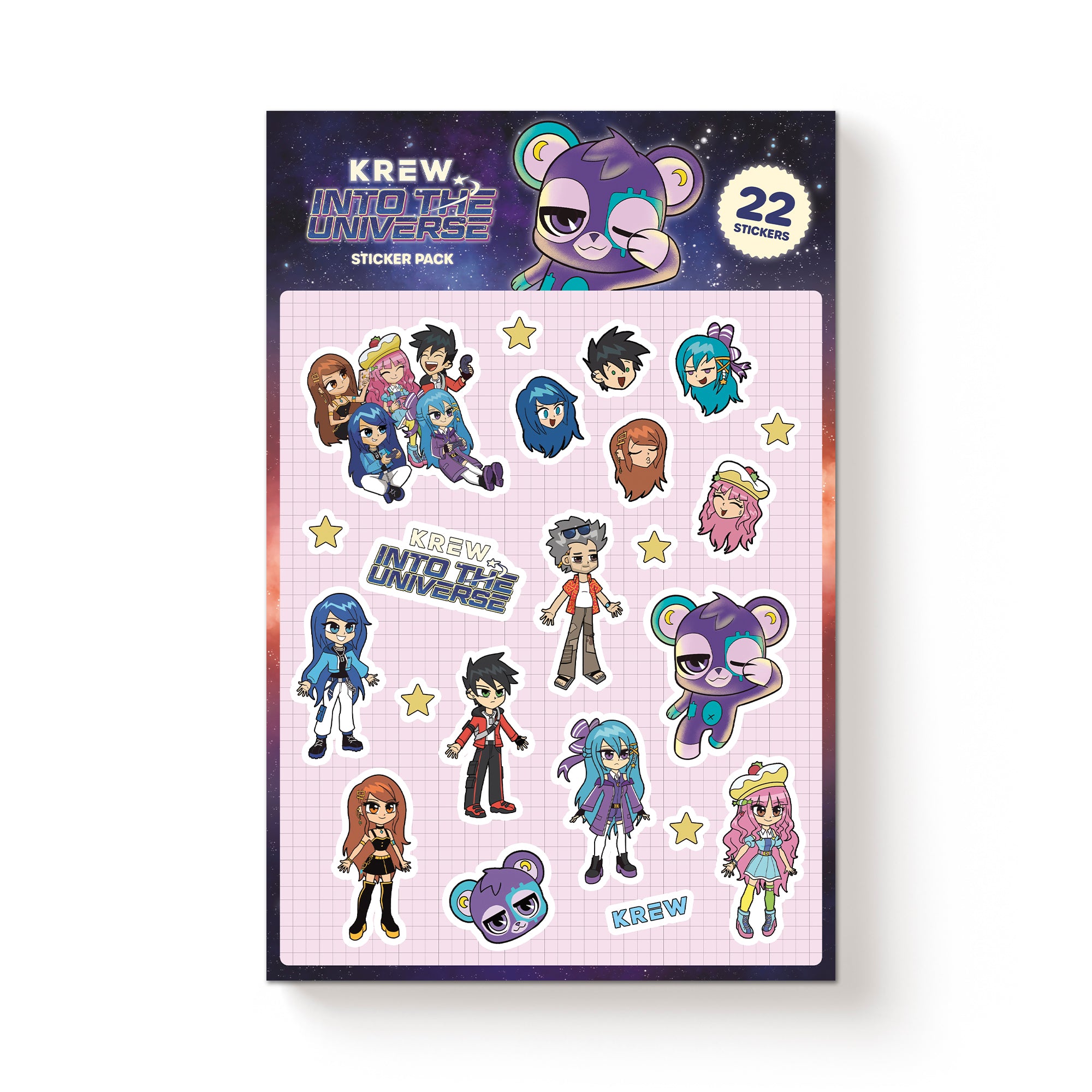 KREW: INTO THE UNIVERSE- NOT FROM HERE- Bundle 2: Ultimate KF Pack (Ltd Edition) -SIGNED BY KREW - Krew official merch