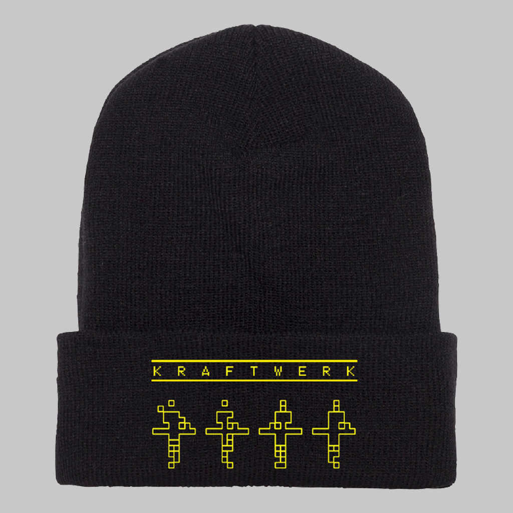 Kraftwerk Embroidered Black Beanie
