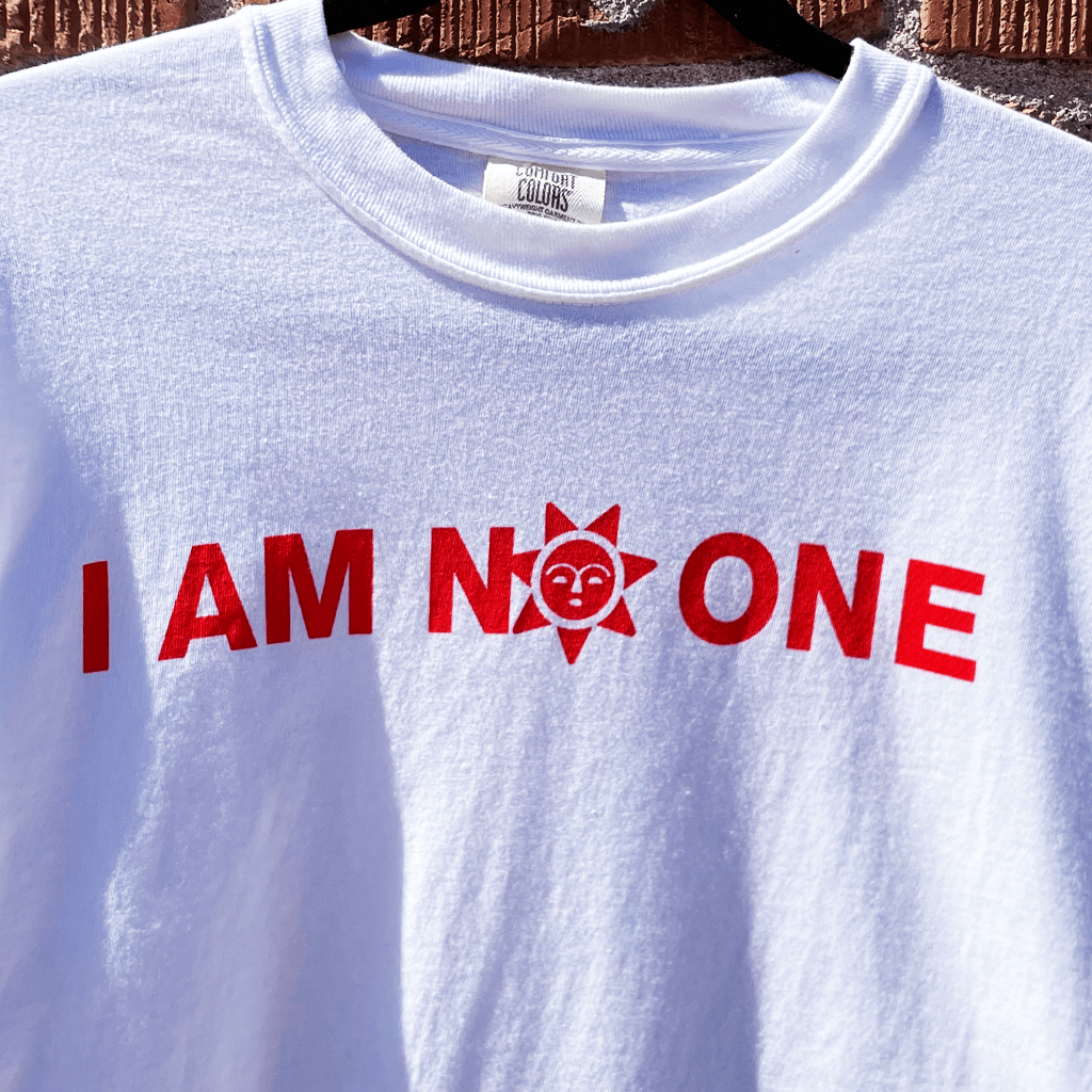 I AM NO ONE - LTD T-shirt (white)