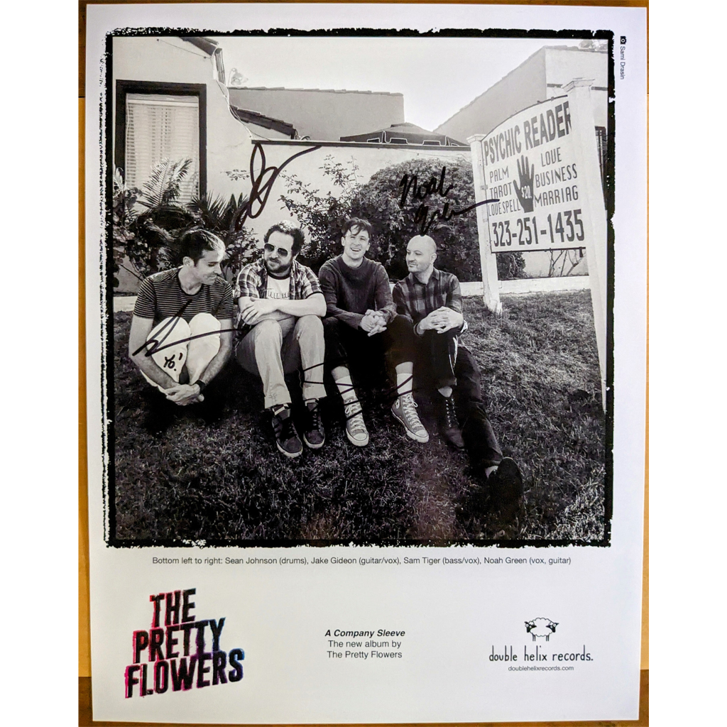 The Pretty Flowers 'A Company Sleeve' Ltd. Edition Numbered LPs