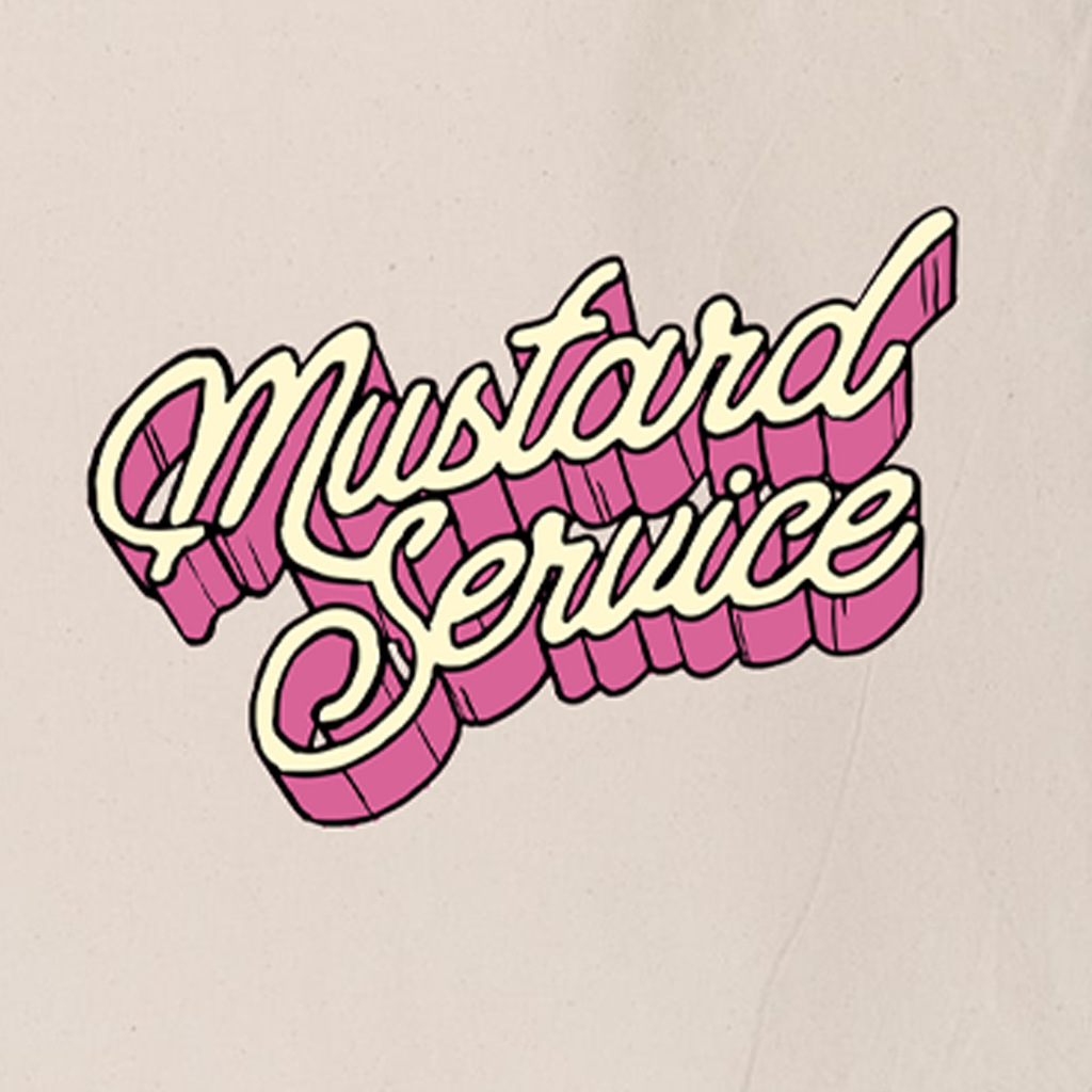Mustard Service Logo Tote Bag
