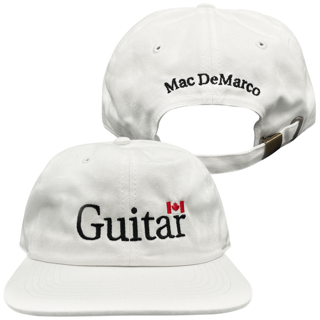 Guitar White Dad Hat