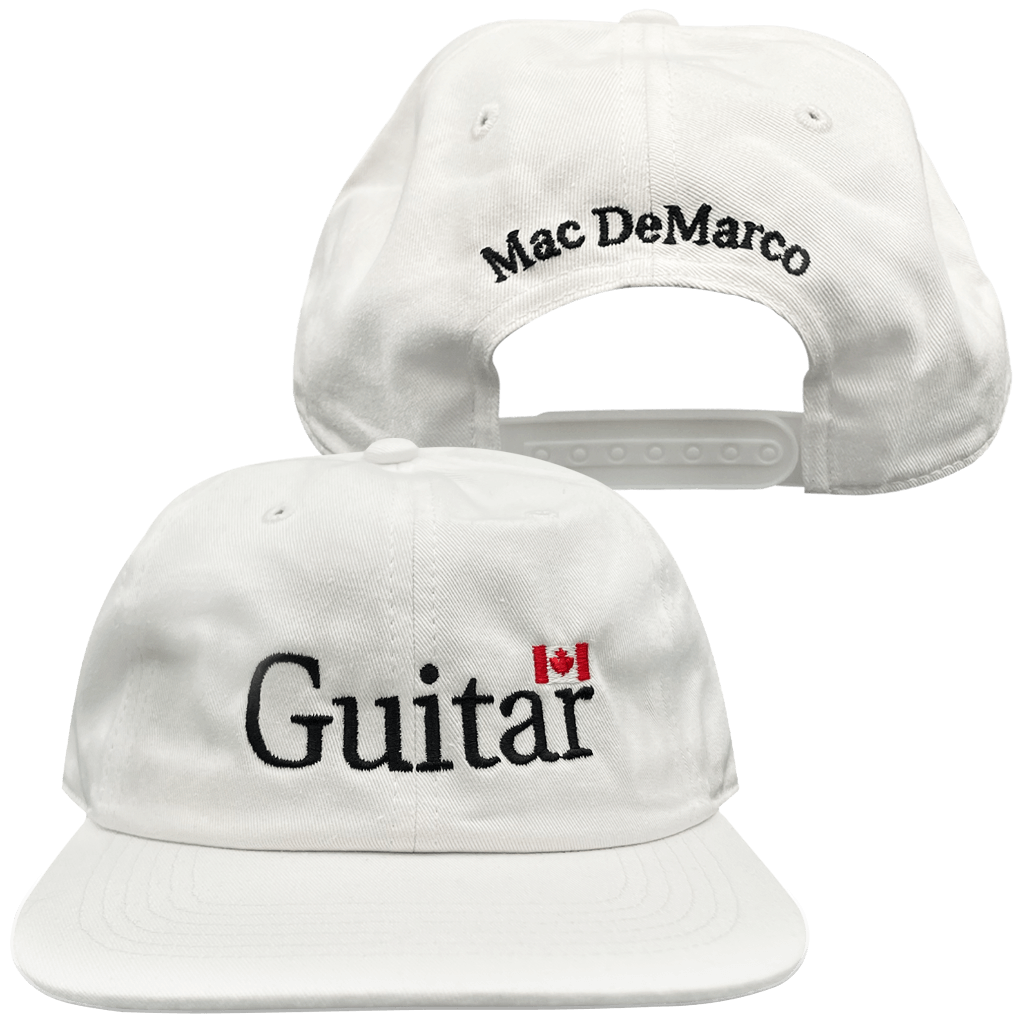 Guitar White Dad Hat