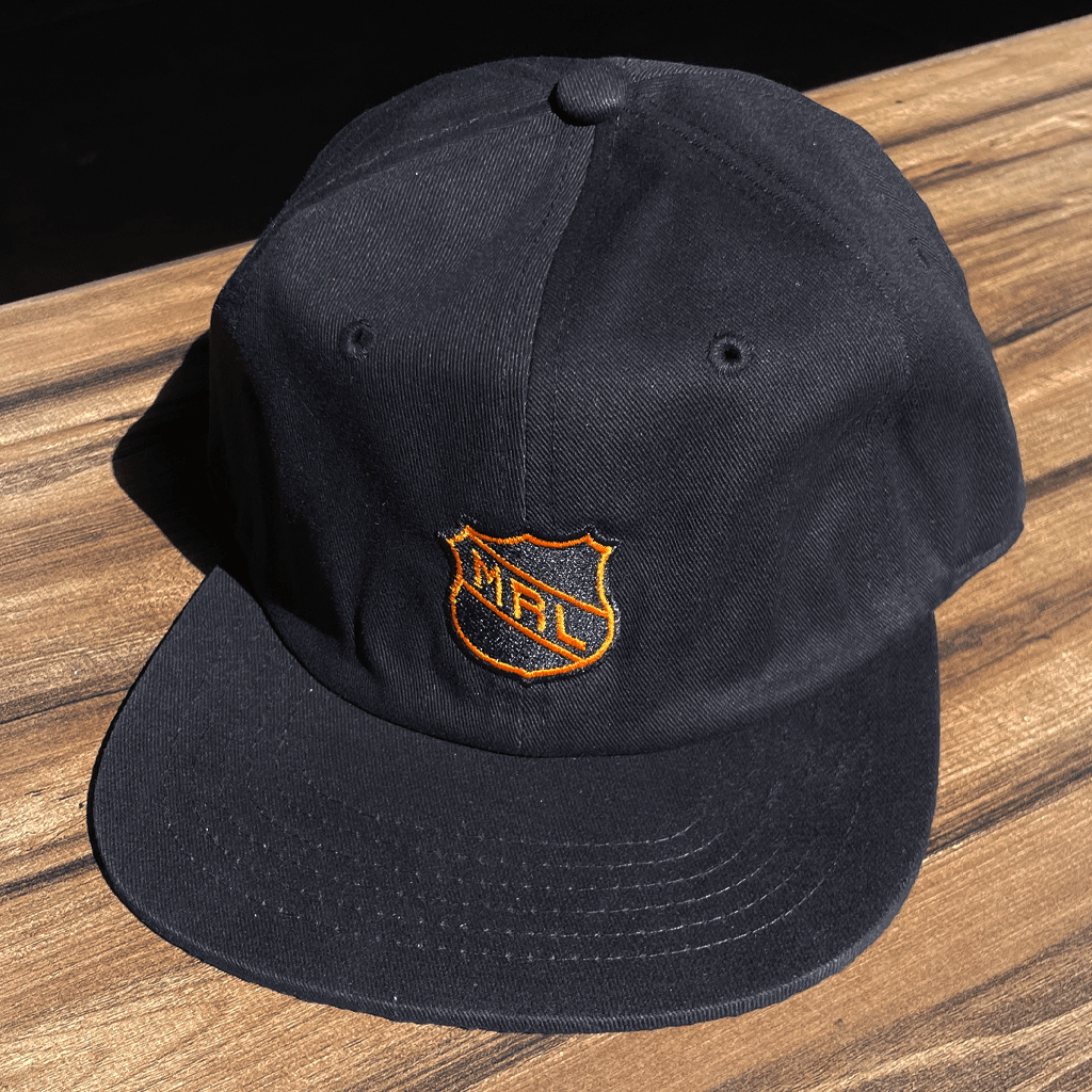 MRL Hockey Black Hat