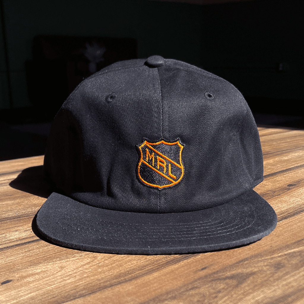 MRL Hockey Black Hat