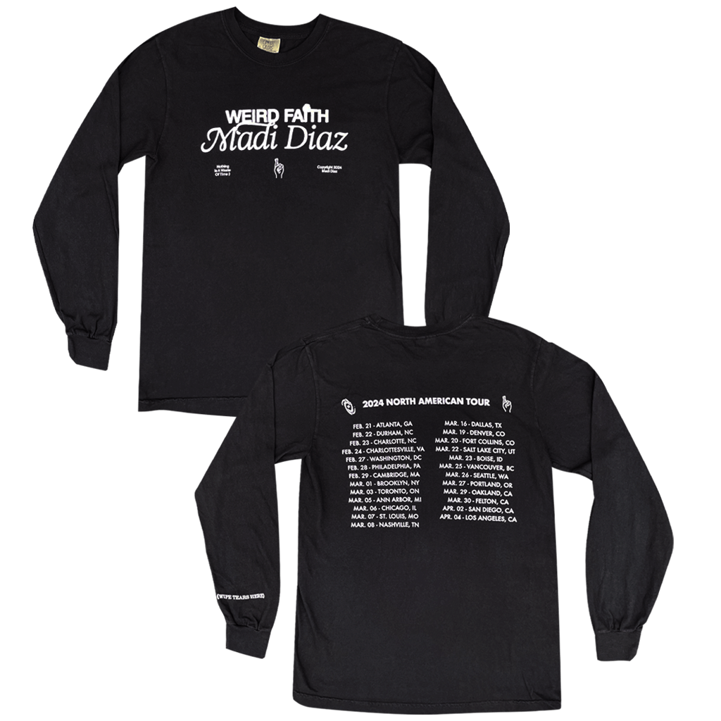 Weird Faith Black Longsleeve T-Shirt