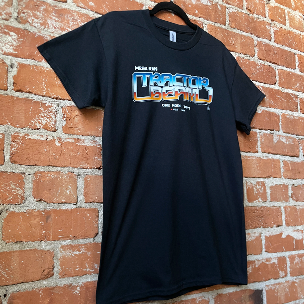 Tractor Beam Black T-Shirt