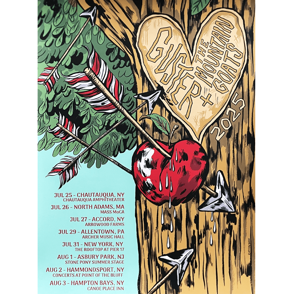 2025 tMG + Guster Tour Poster