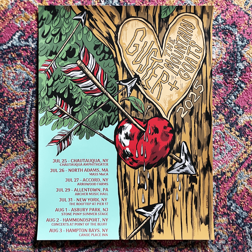 2025 tMG + Guster Tour Poster