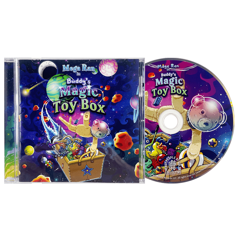 Mega Ran Signed Buddy's Magic Toy Box CD
