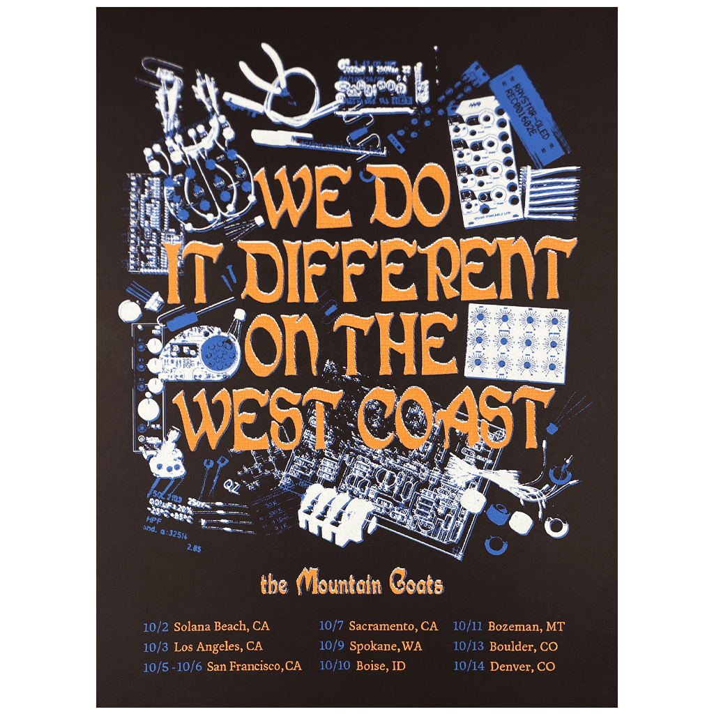 West Coast Tour Poster