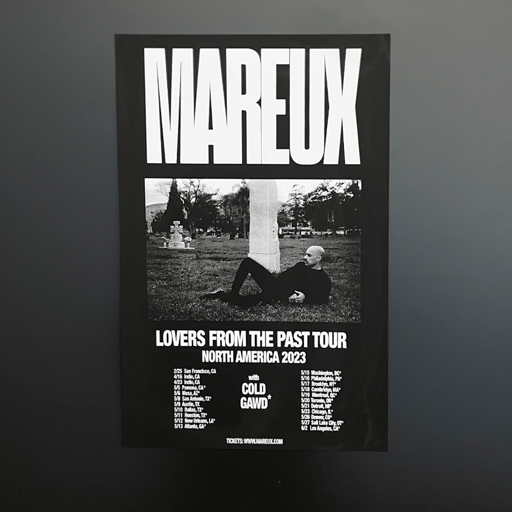 Lovers From The Past Limited Edition NA Tour Poster