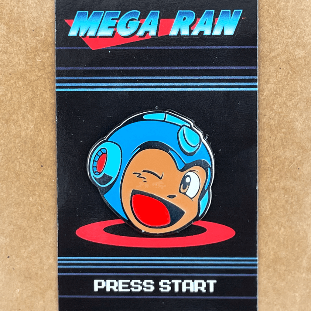 Mega Ran Enamel Pin