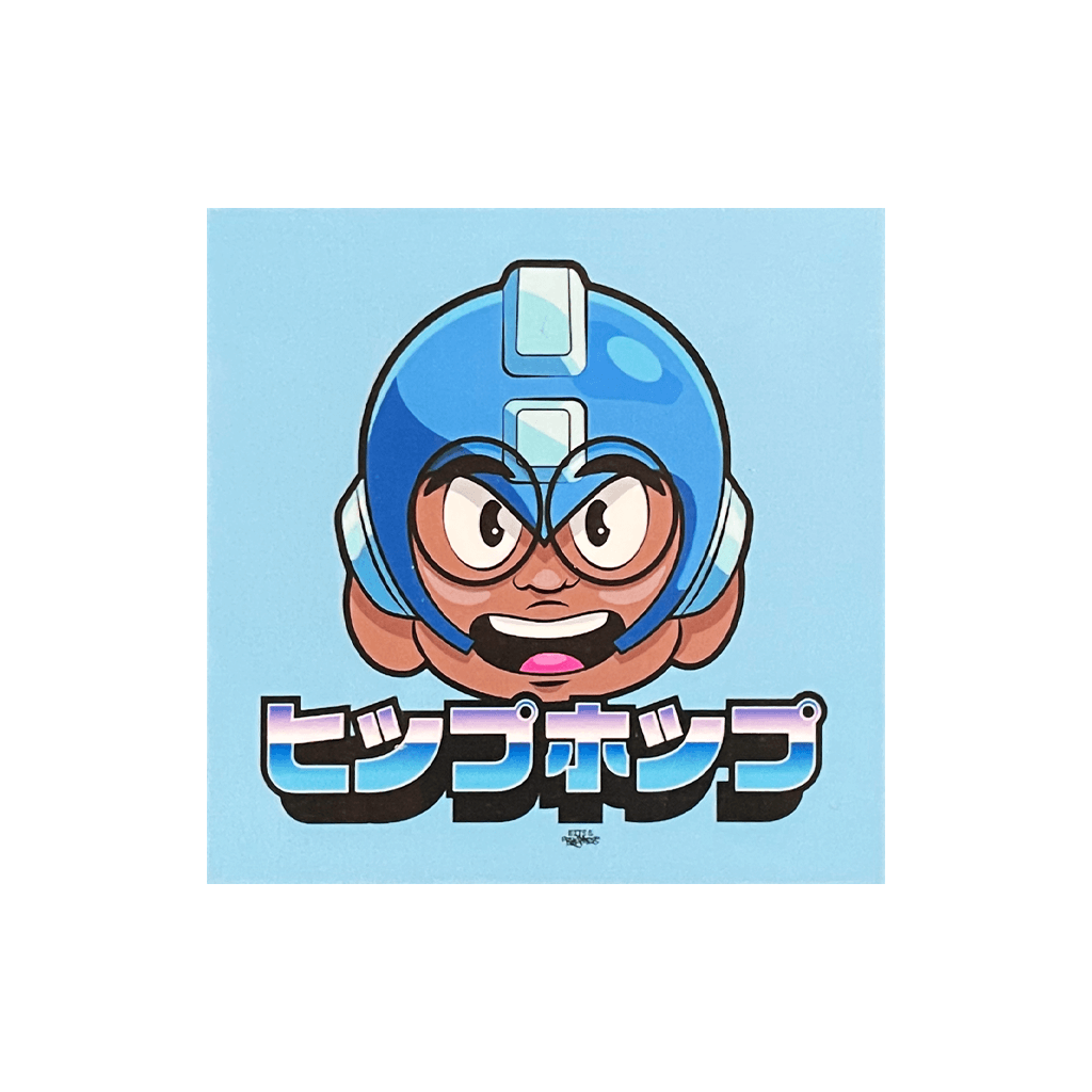 Mega Ran Blue Sticker