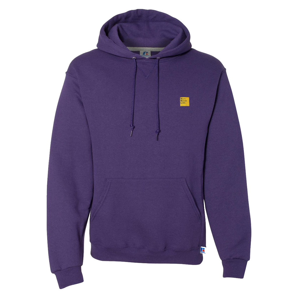 MRL Logo Embroidered Purple Hoodie