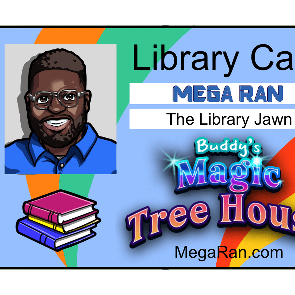 Library Card Sticker