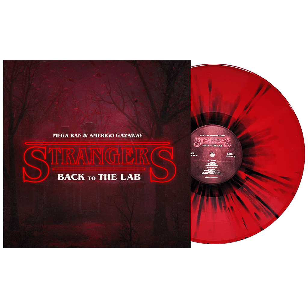 Strangers Back to The Lab 12" Red & Black Splatter Vinyl
