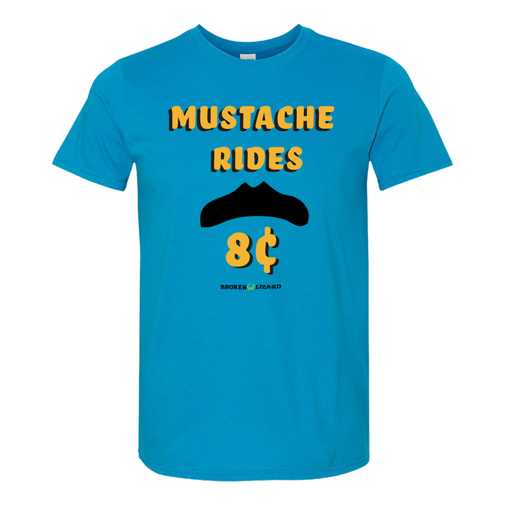 Mustache Rides T-Shirt
