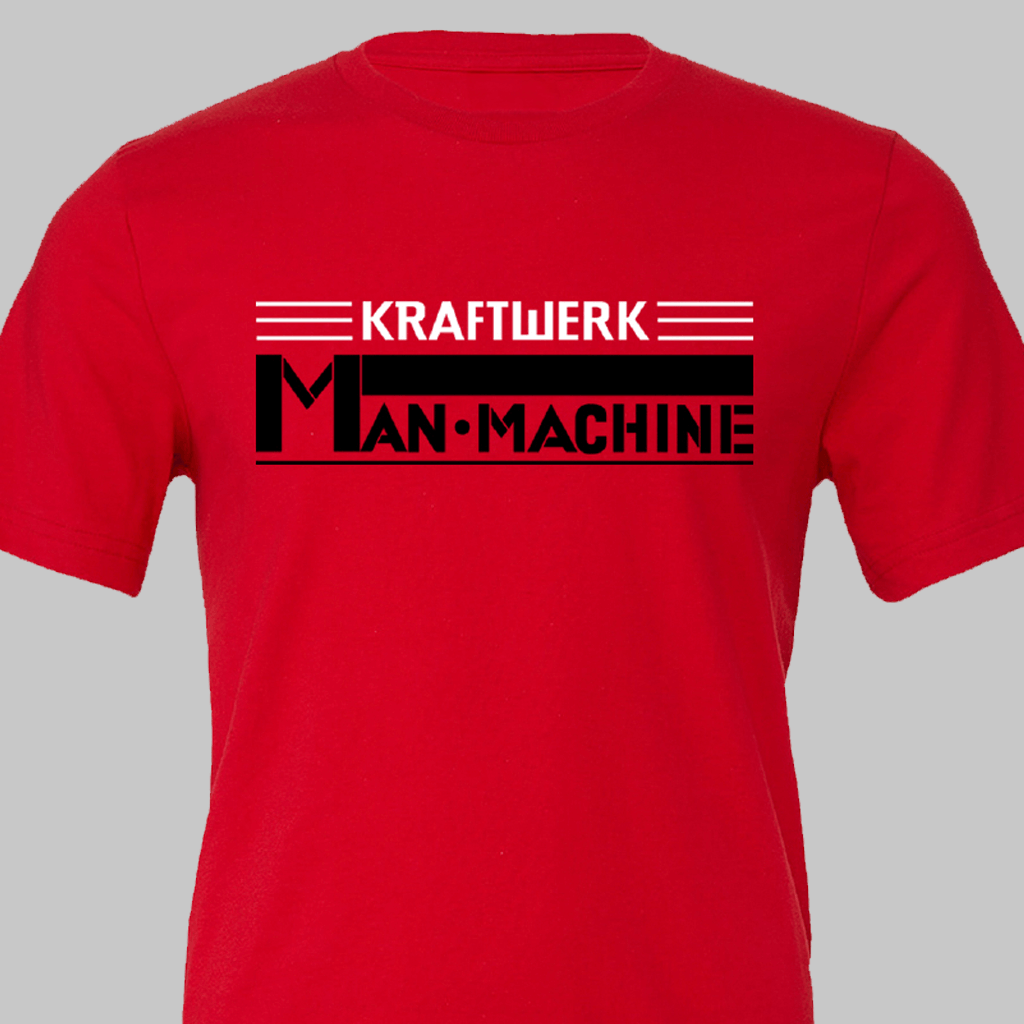Man Machine Red T-Shirt